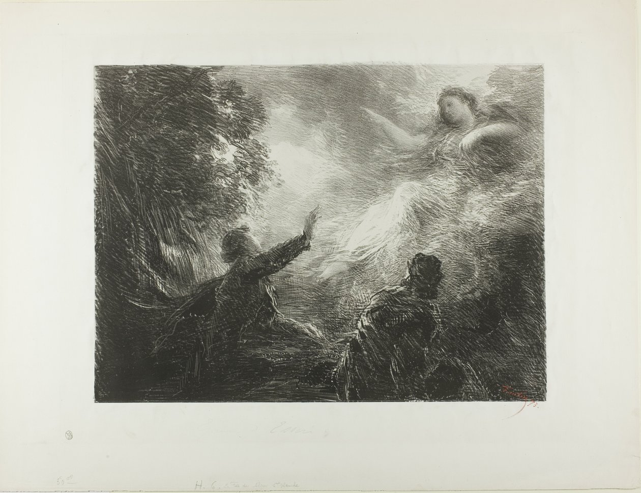 Az Alpok tündére alkotó: Ignace Henri Jean Fantin Latour