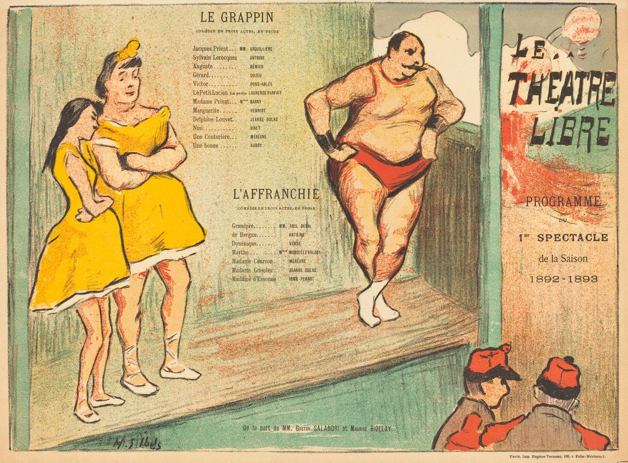 A markoló; A Freedman alkotó: Henri Gabriel Ibels