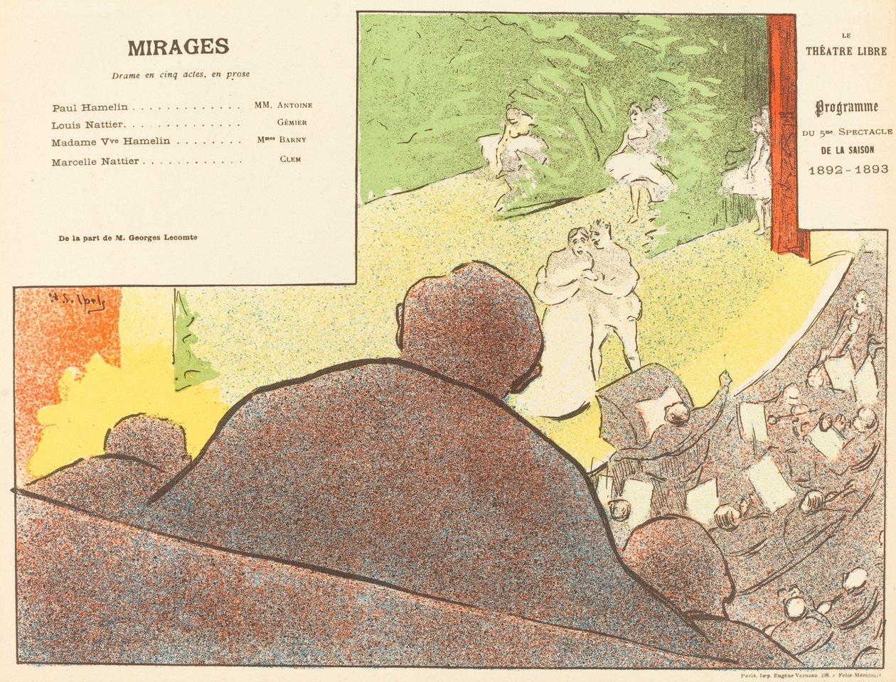 Mirages alkotó: Henri Gabriel Ibels