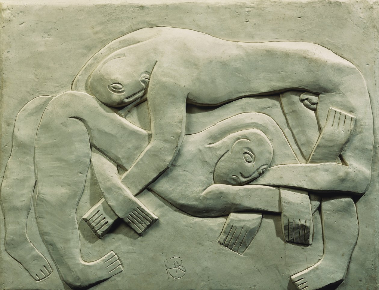 A Birkózók alkotó: Henri Gaudier Brzeska