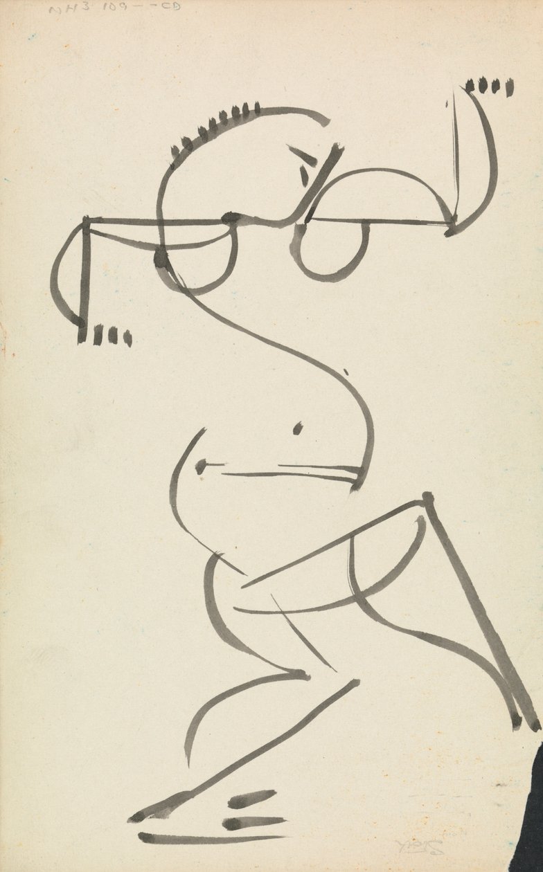 Táncoló figura alkotó: Henri Gaudier Brzeska