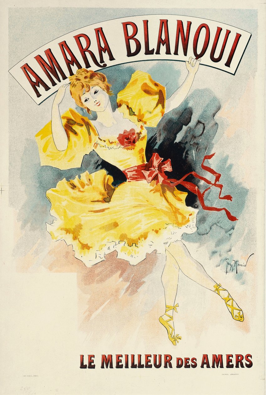 Amara Blanqui, kb. 1895-1900. alkotó: Henri Georges Meunier