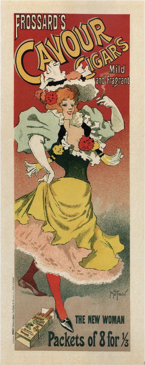 Cavour szivarok, 1896 alkotó: Henri Georges Meunier