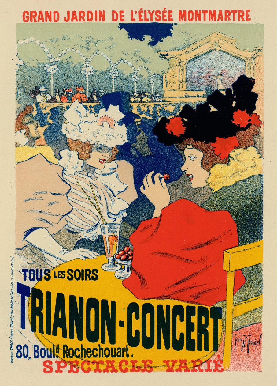 Trianon-Concert, 1894-1895. alkotó: Henri Georges Meunier