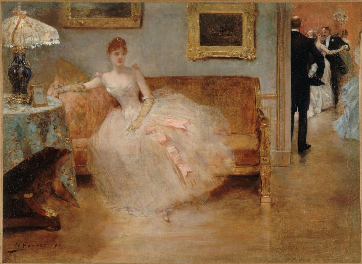 A bál, 1890. alkotó: Henri Gervex