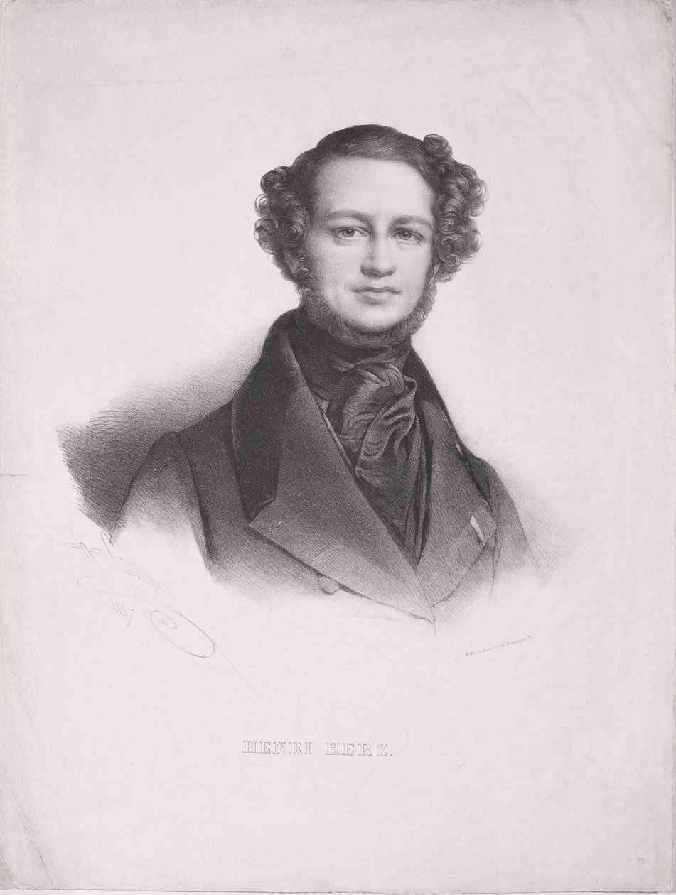 Henri Herz (1803-88) alkotó: Henri Grevedon