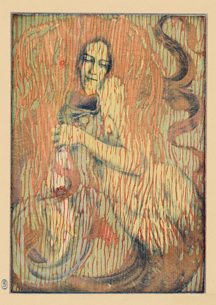 Játékos sellő, 1897 alkotó: Henri Heran