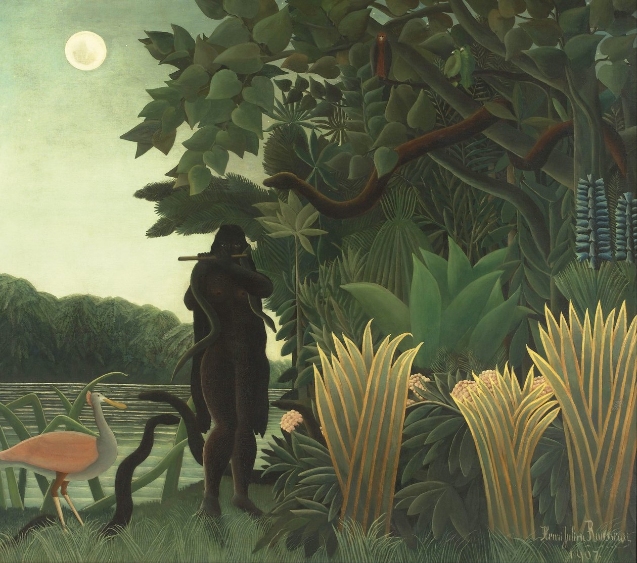 A Kígyóbűvölő alkotó: Henri J.F. Rousseau