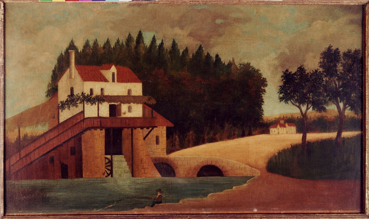 A malom, 1896 körül alkotó: Henri J.F. Rousseau