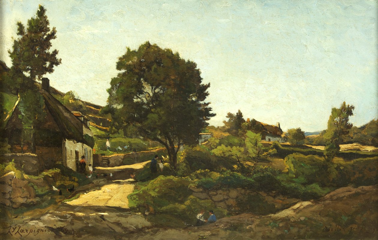 Avalon alkotó: Henri Joseph Harpignies