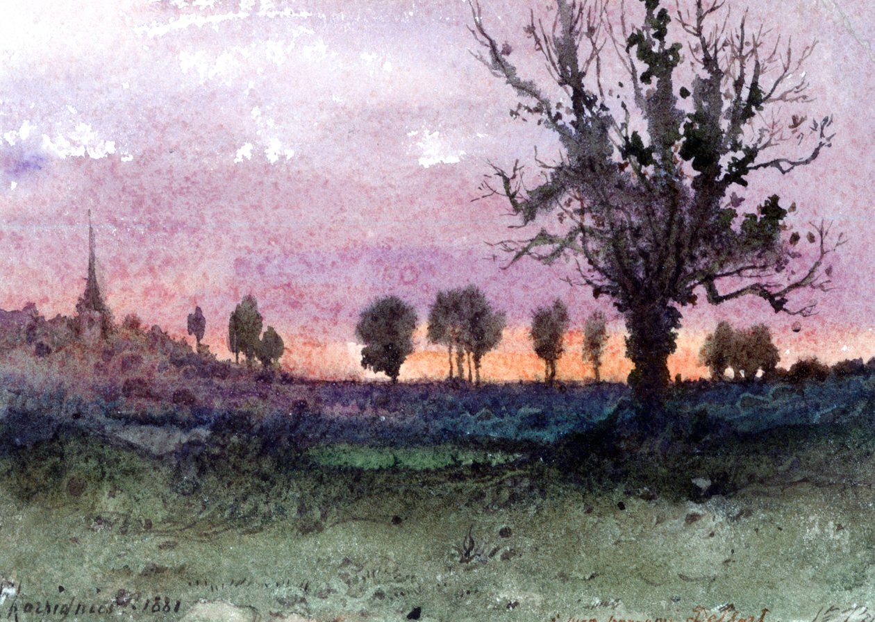 Táj, 1881 alkotó: Henri Joseph Harpignies