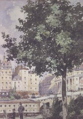 A Pont Neuf, 1893 (wc) alkotó: Henri Joseph Harpignies