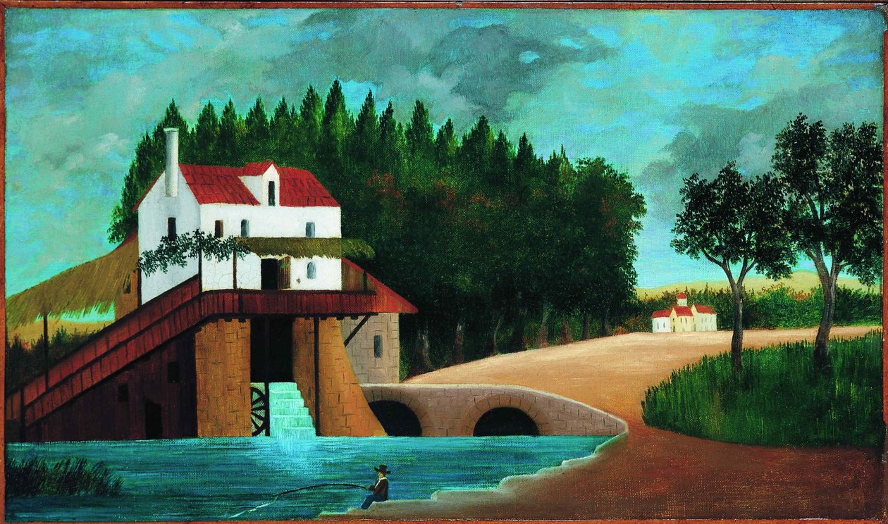 A malom, 1896. alkotó: Henri Julien Félix Rousseau