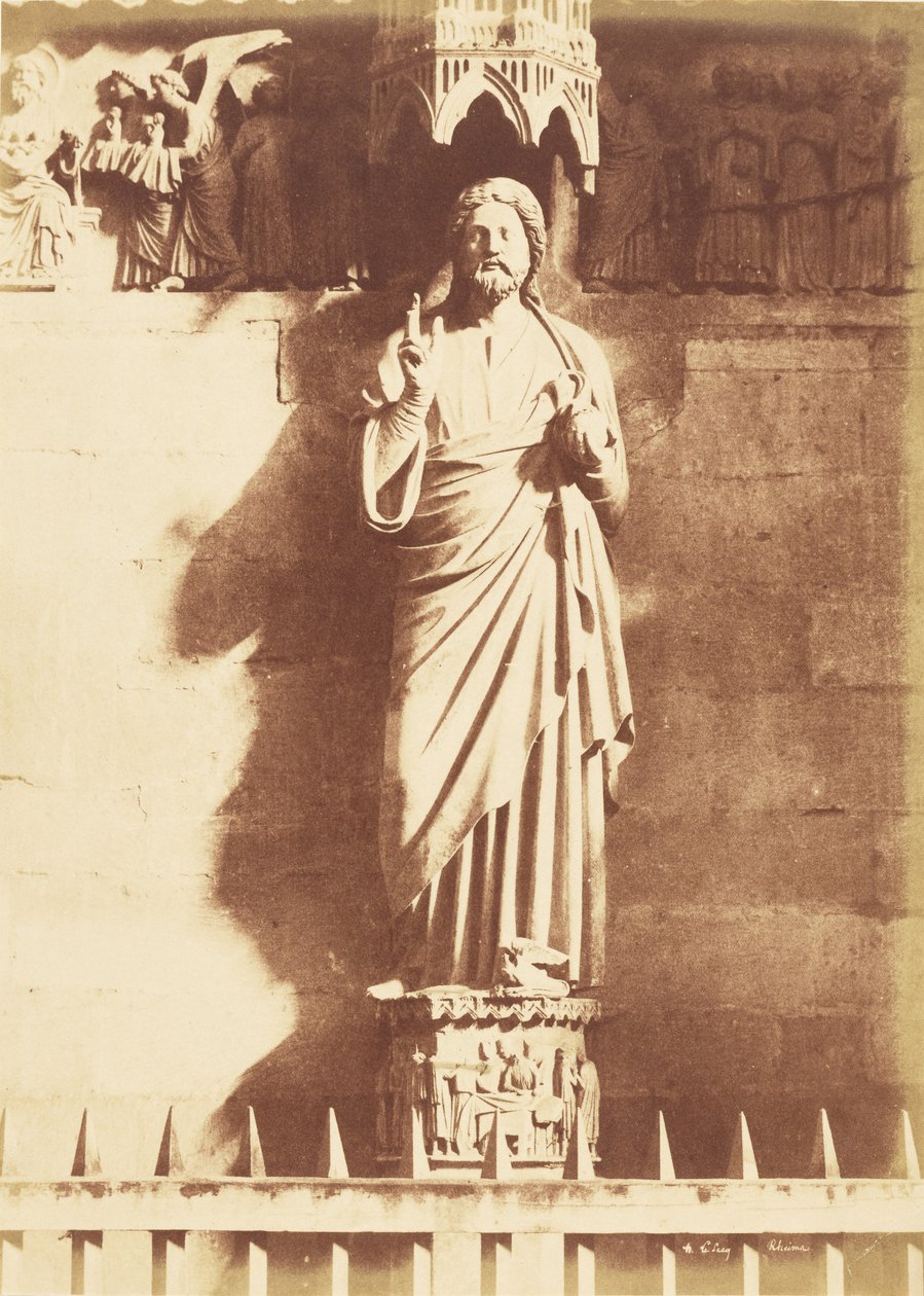Krisztus szobra, Reims székesegyház alkotó: Henri Le Secq