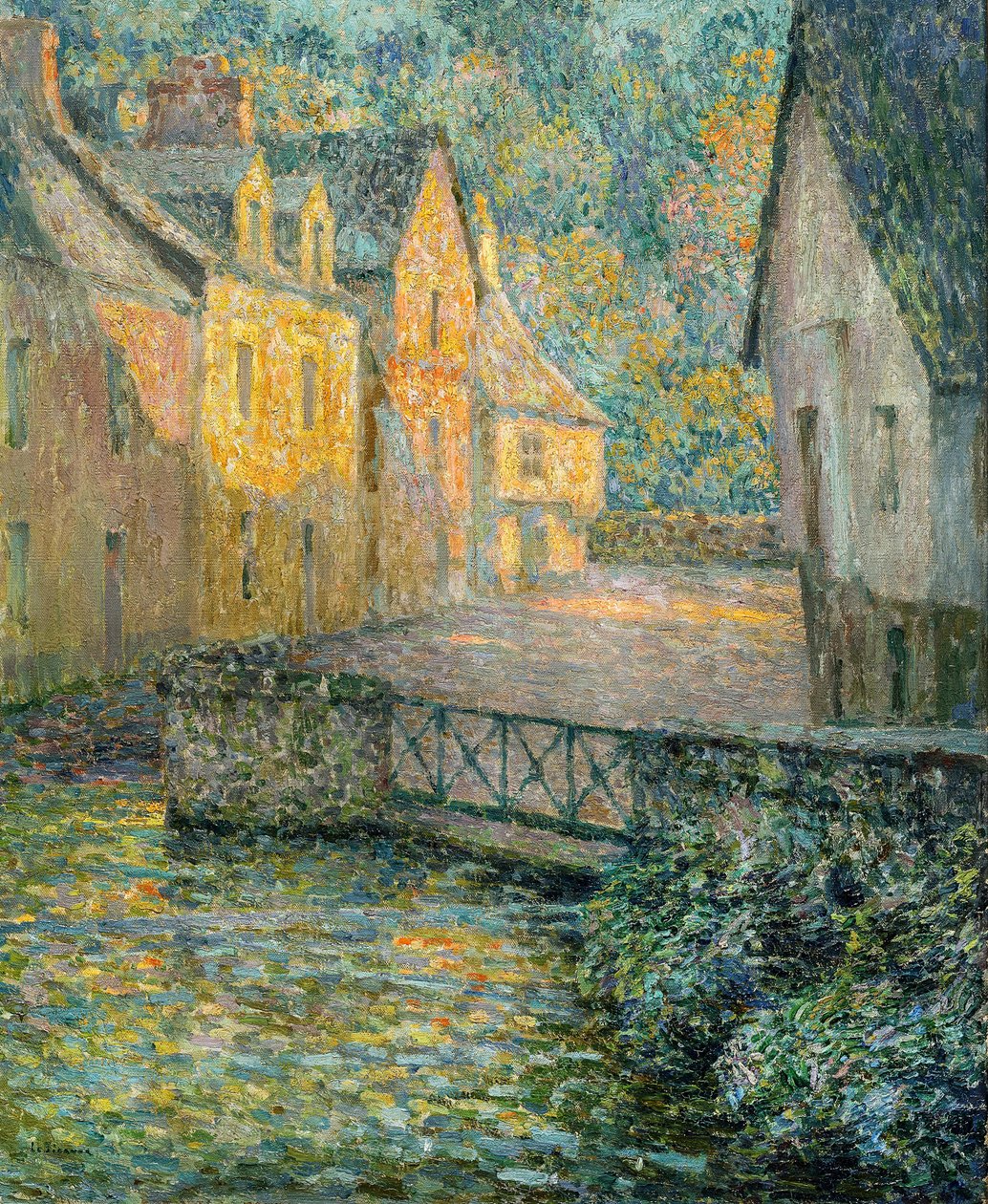Arany reggel, 1920. alkotó: Henri Le Sidaner