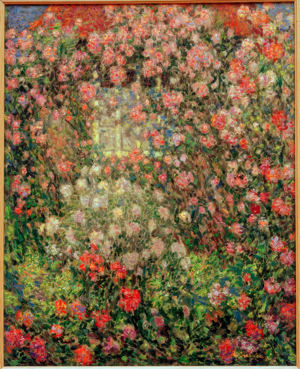 A Rózsa Pavilon, Gerberoy alkotó: Henri Le Sidaner