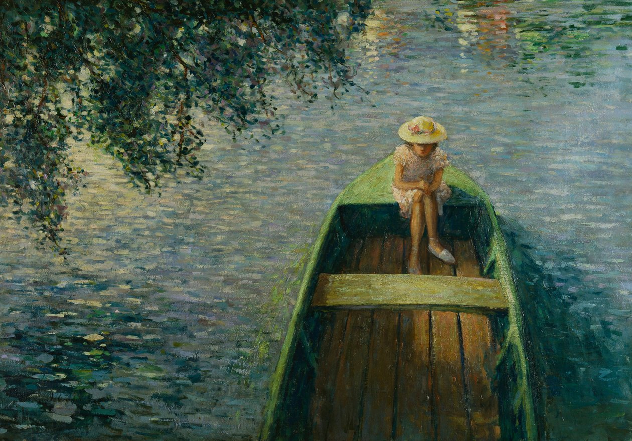 A csónak a Marne-on, 1905 alkotó: Henri Lebasque