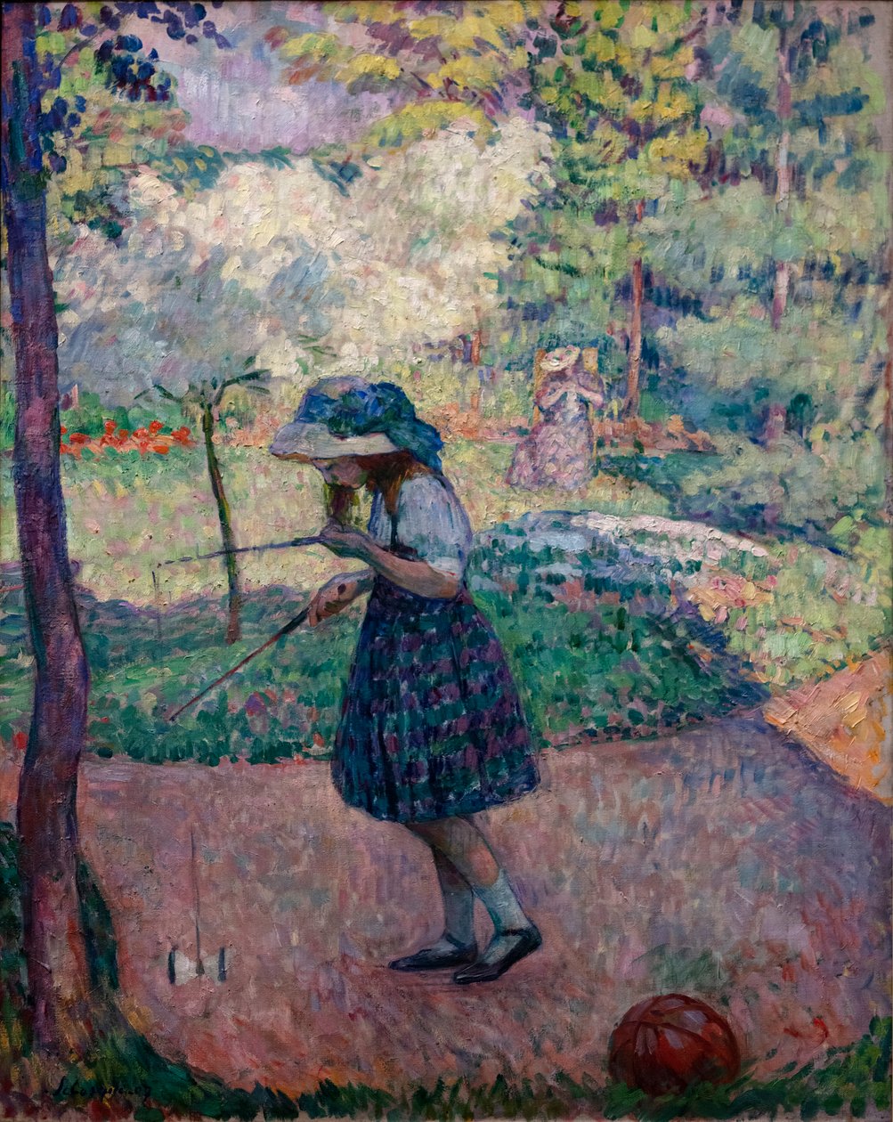 A Diabolo játék alkotó: Henri Lebasque