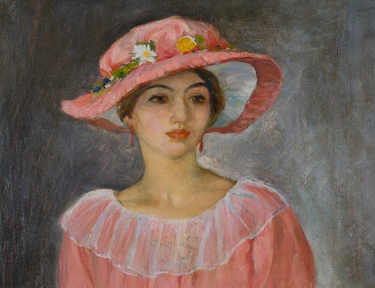 A Rózsaszín Kalap alkotó: Henri Lebasque