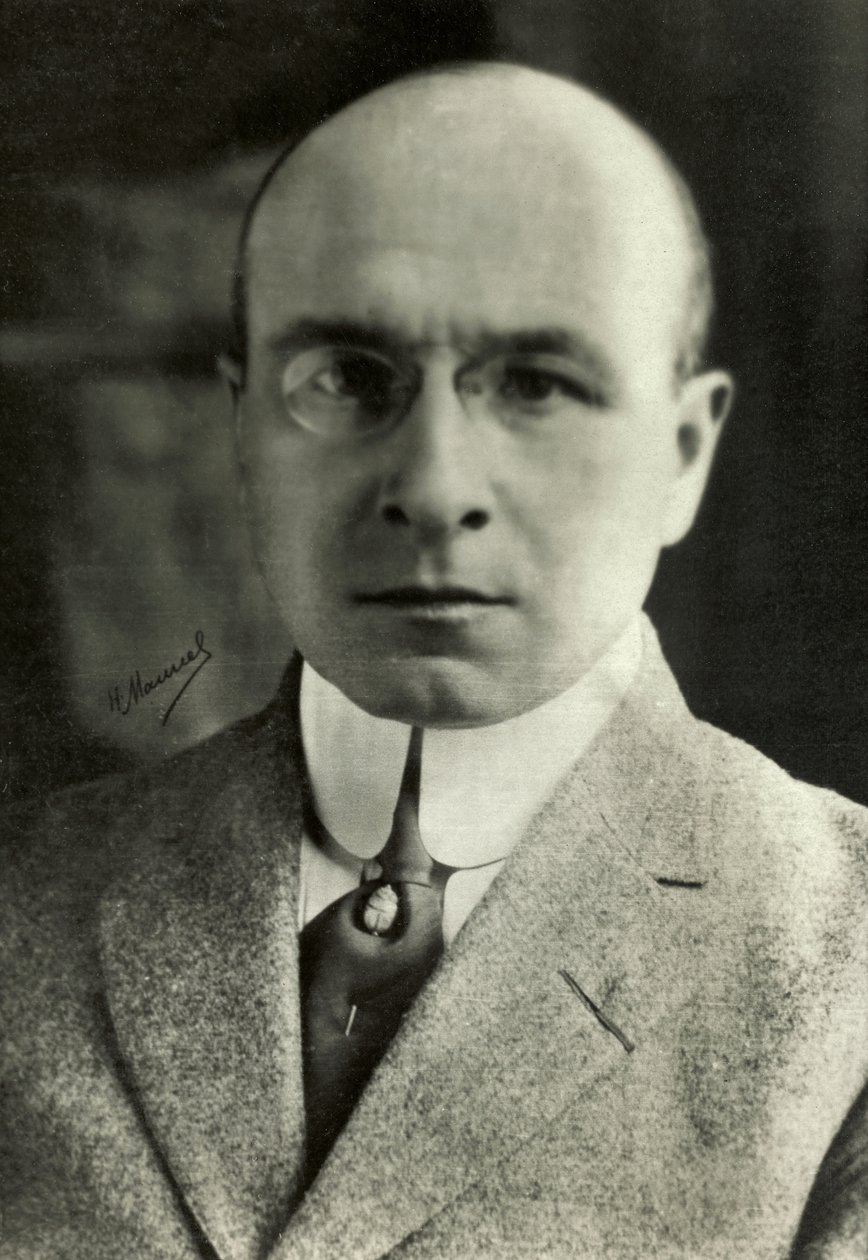 Alexis Carrel portréja (fénykép) alkotó: Henri Manuel