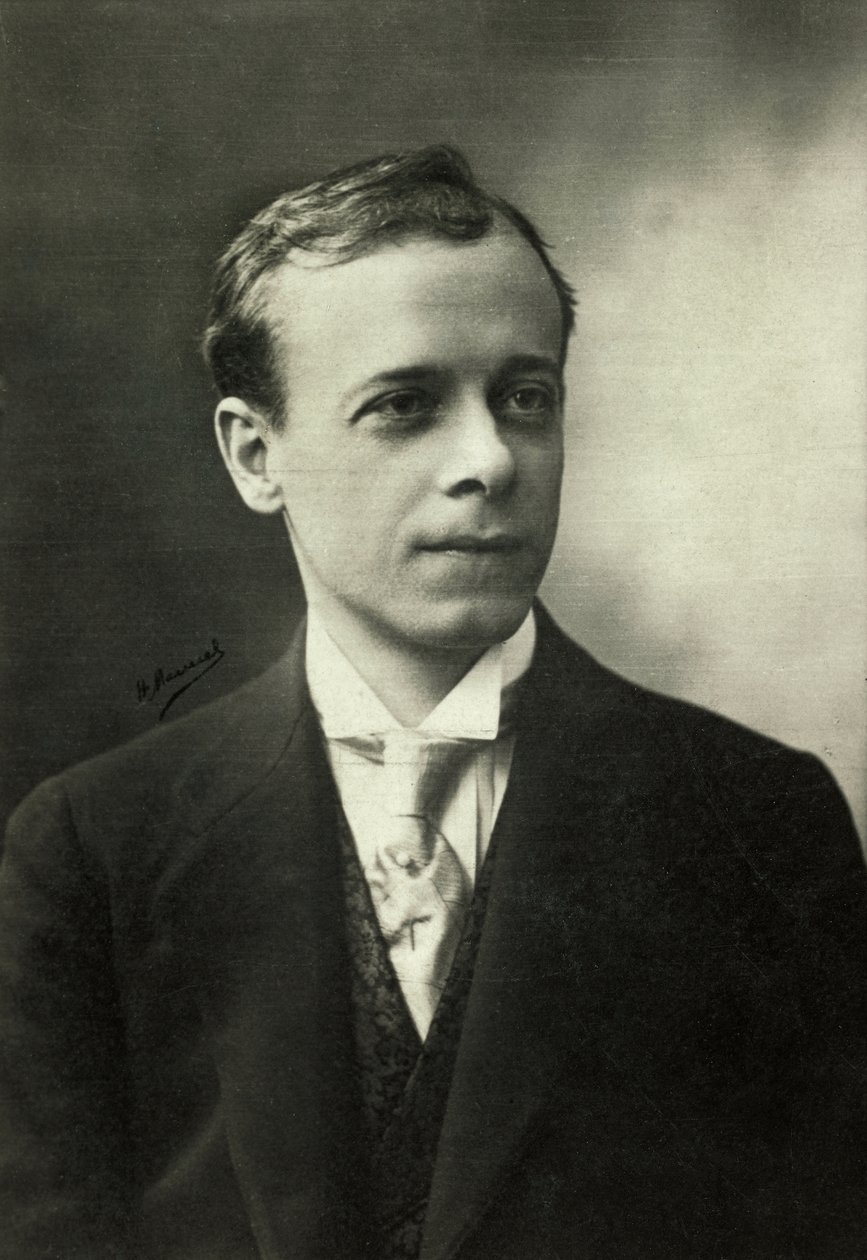 Clement Vautel portréja (fénykép) alkotó: Henri Manuel