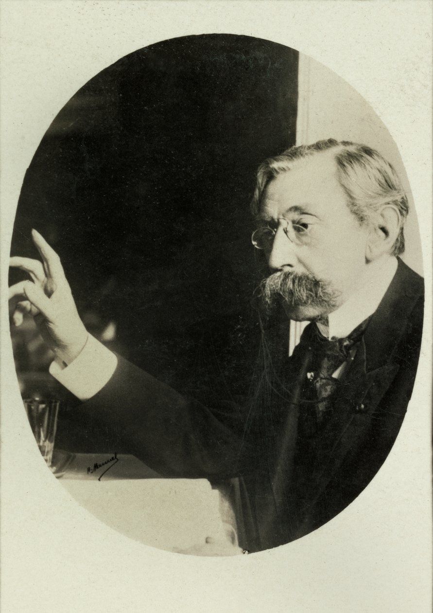 Emile Verhaeren portréja (fénykép) alkotó: Henri Manuel