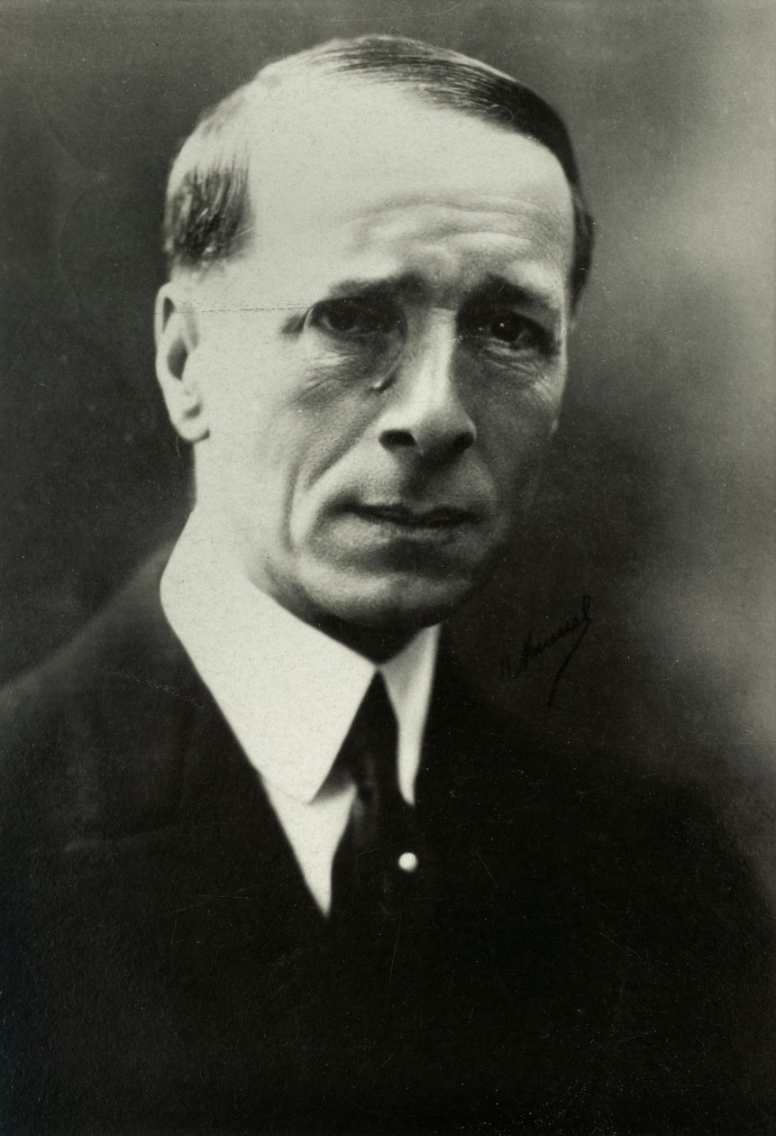 Marcel Boulenger portréja (fotó) alkotó: Henri Manuel