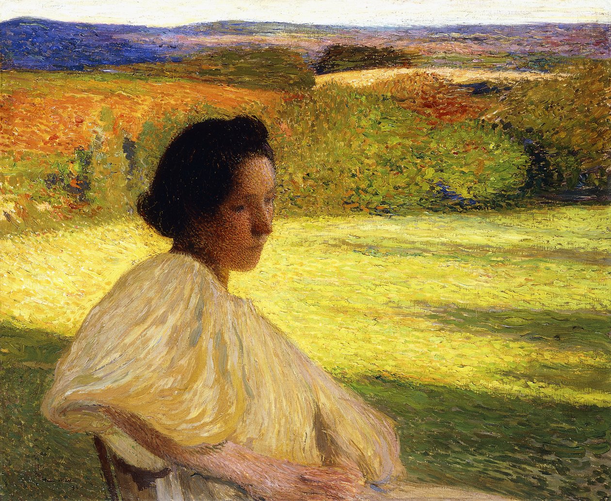 Meditáció, 1896 alkotó: Henri Martin