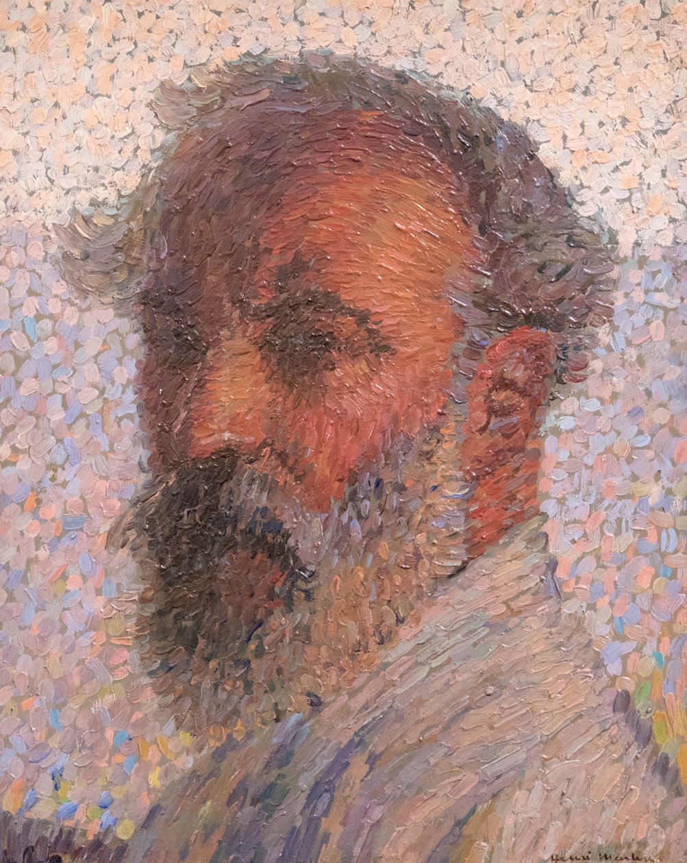 Önarckép, c. 1912. alkotó: Henri Martin