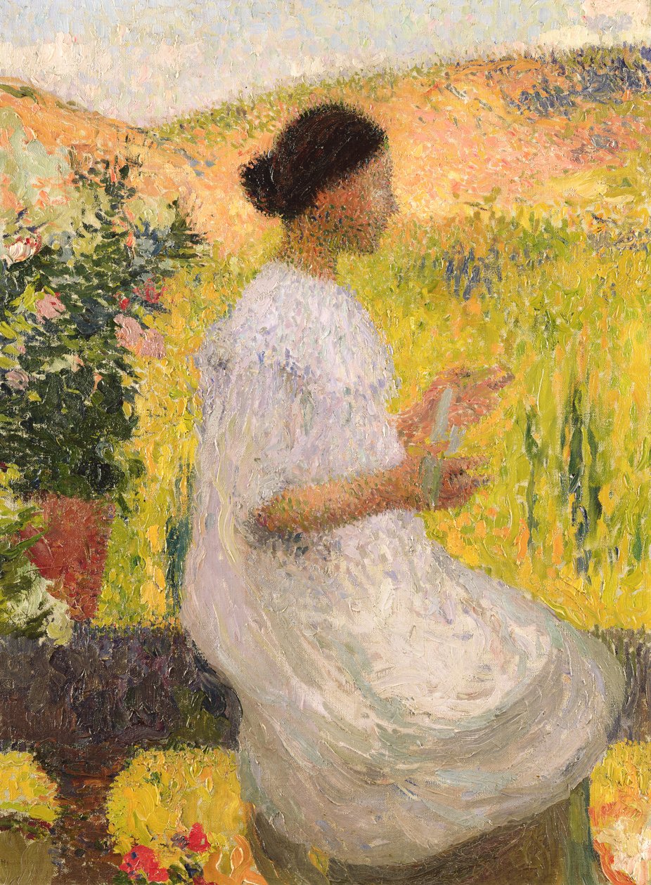 A kék ruha, 1917 alkotó: Henri Martin