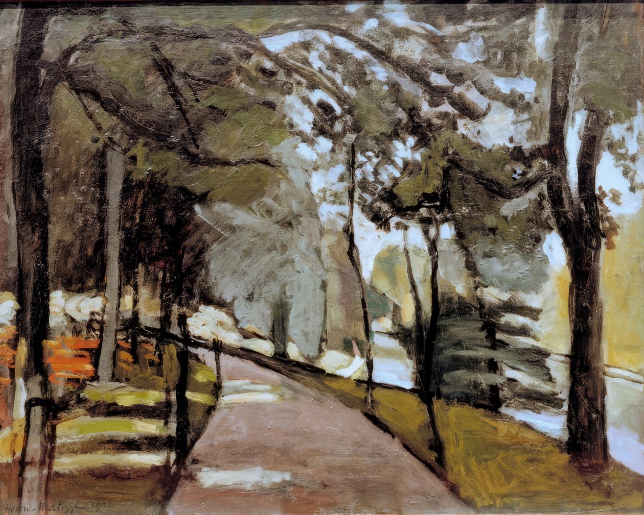 Bois de Boulogne alkotó: Henri Matisse