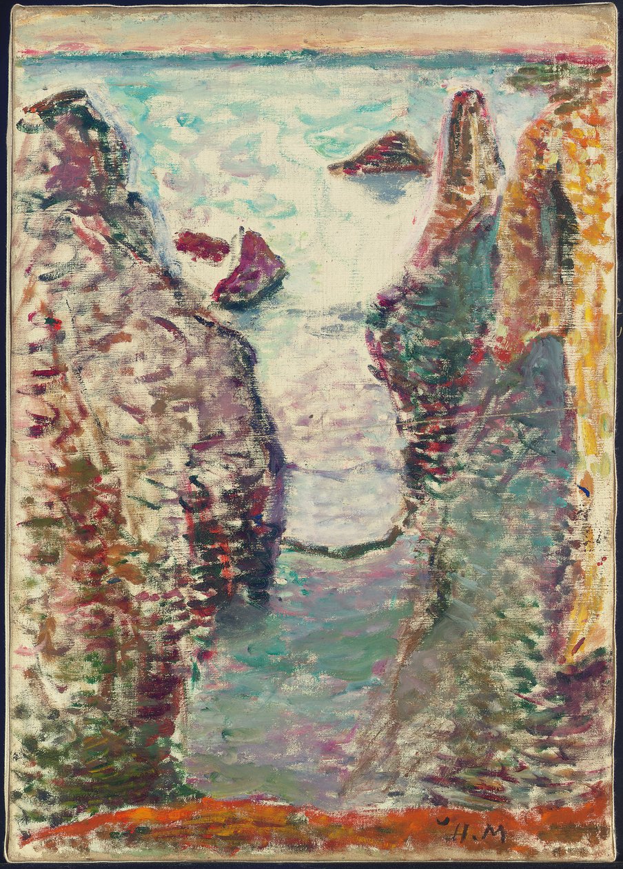 Cliffs, Belle-Île alkotó: Henri Matisse
