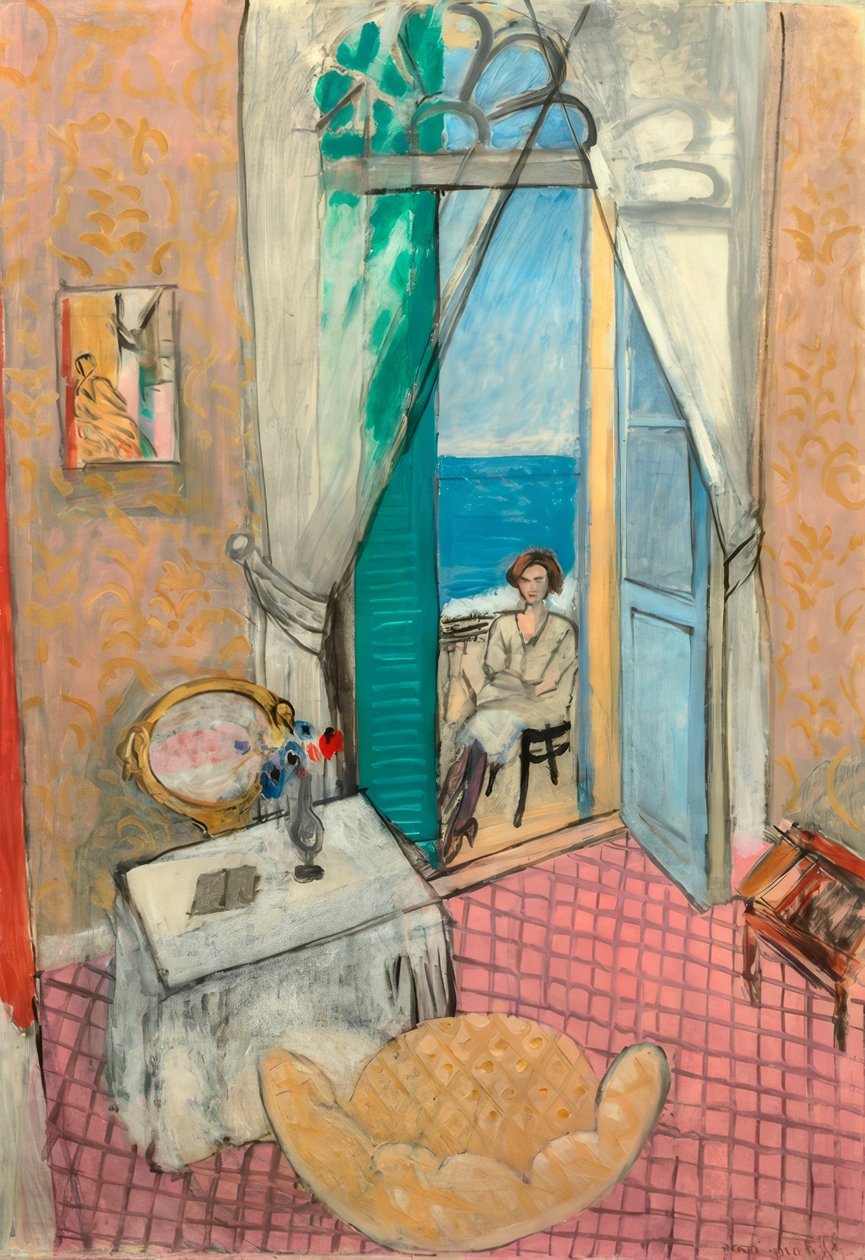 Belsőépítészet Nizzában alkotó: Henri Matisse