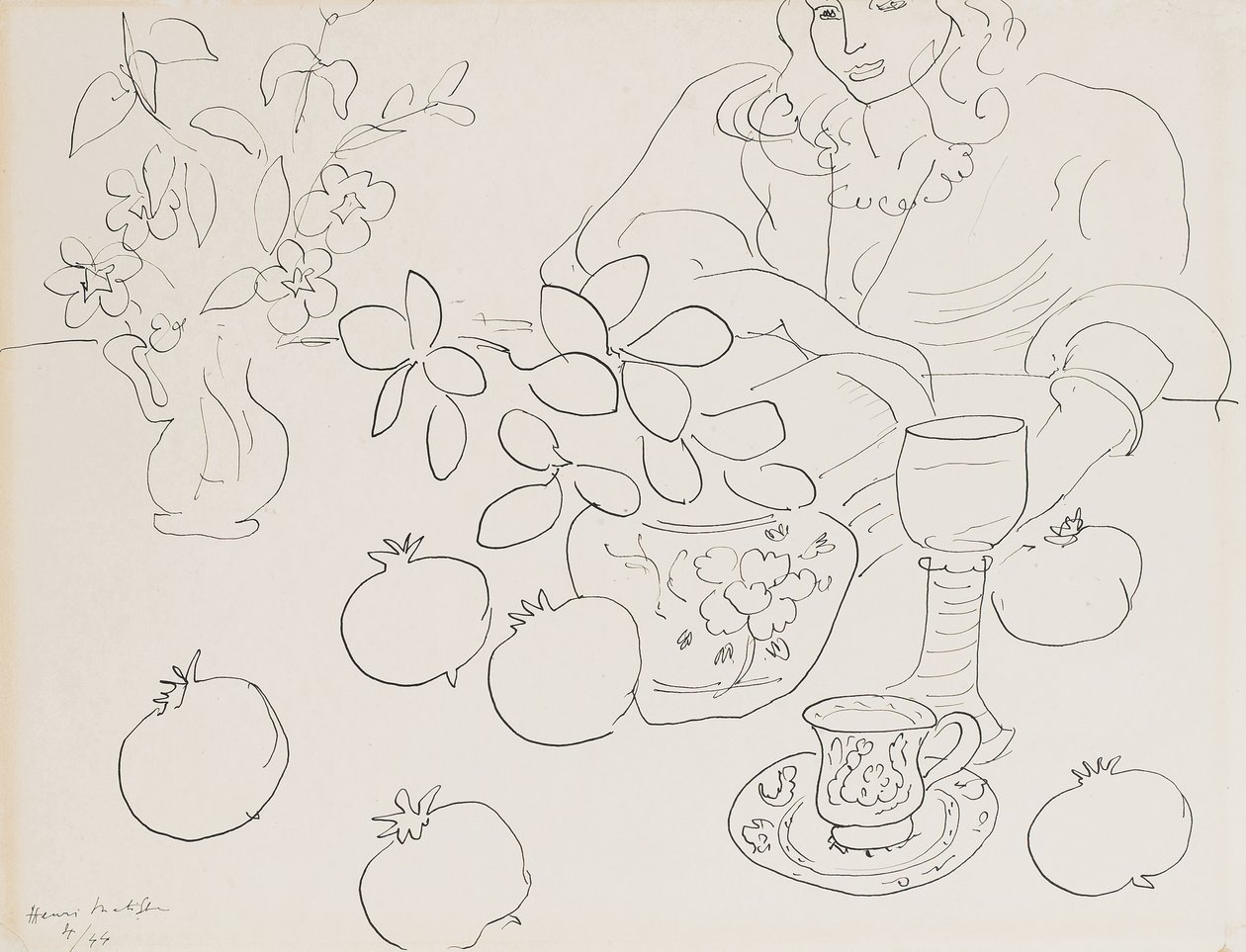 Belső jelenet alkotó: Henri Matisse