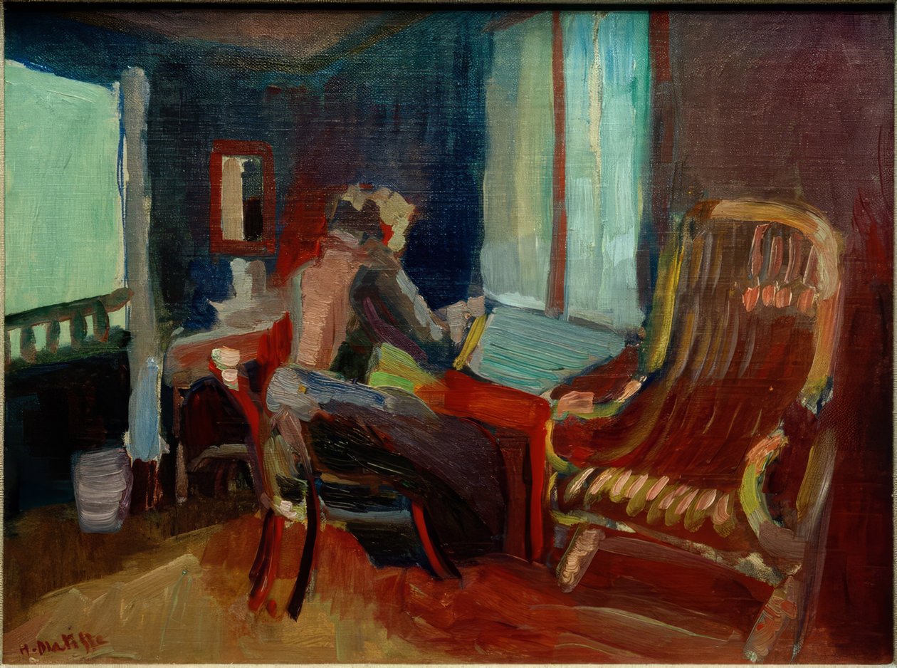 Svájci belső tér (Jane Matisse) alkotó: Henri Matisse