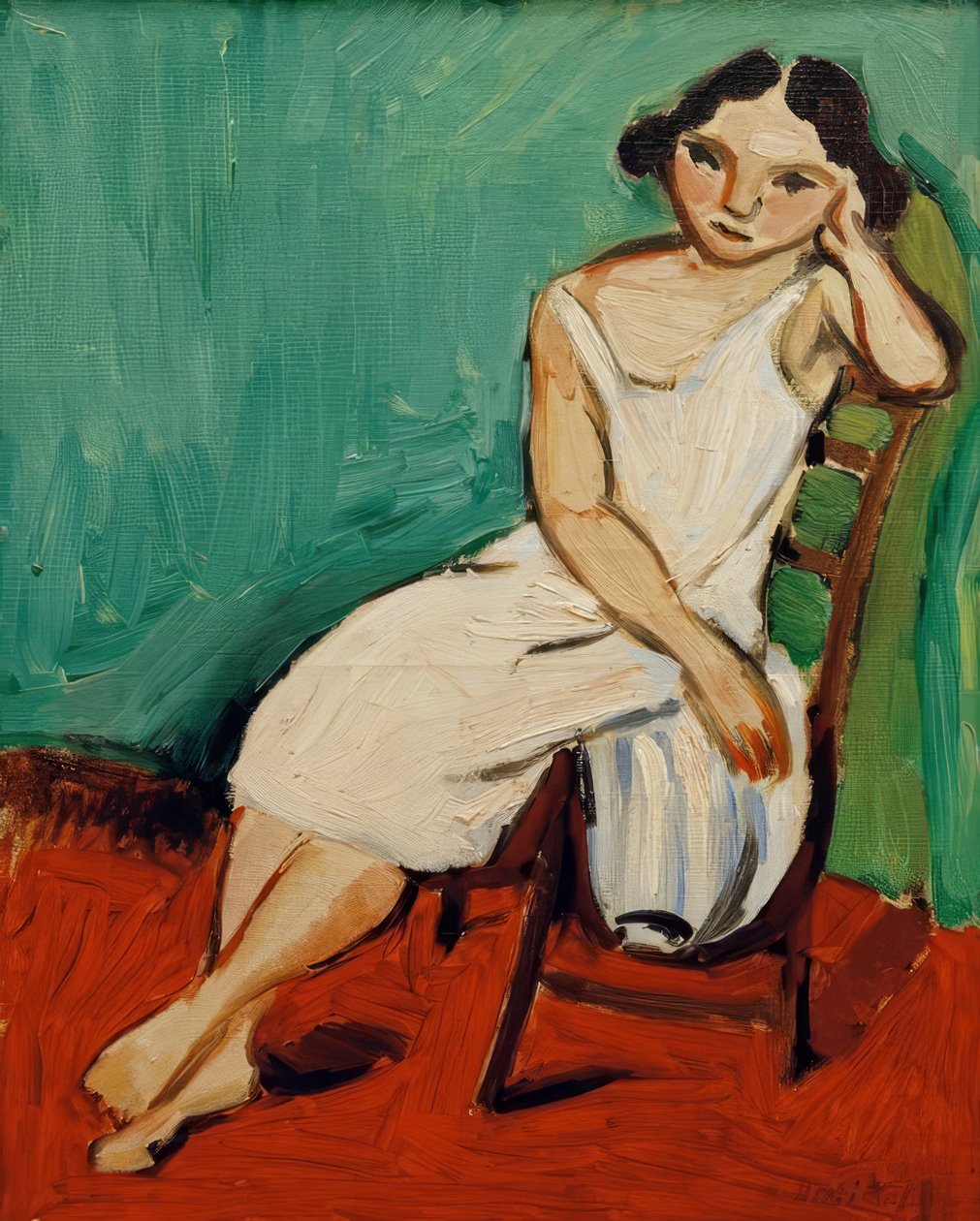 Ülő lány alkotó: Henri Matisse
