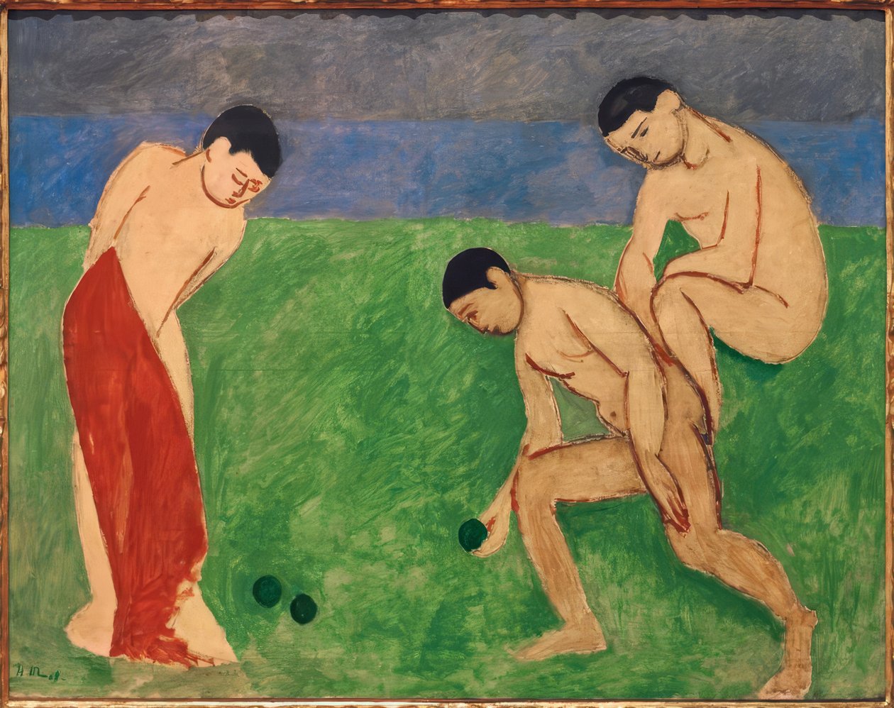 Jeu de boules (Labdajáték) alkotó: Henri Matisse