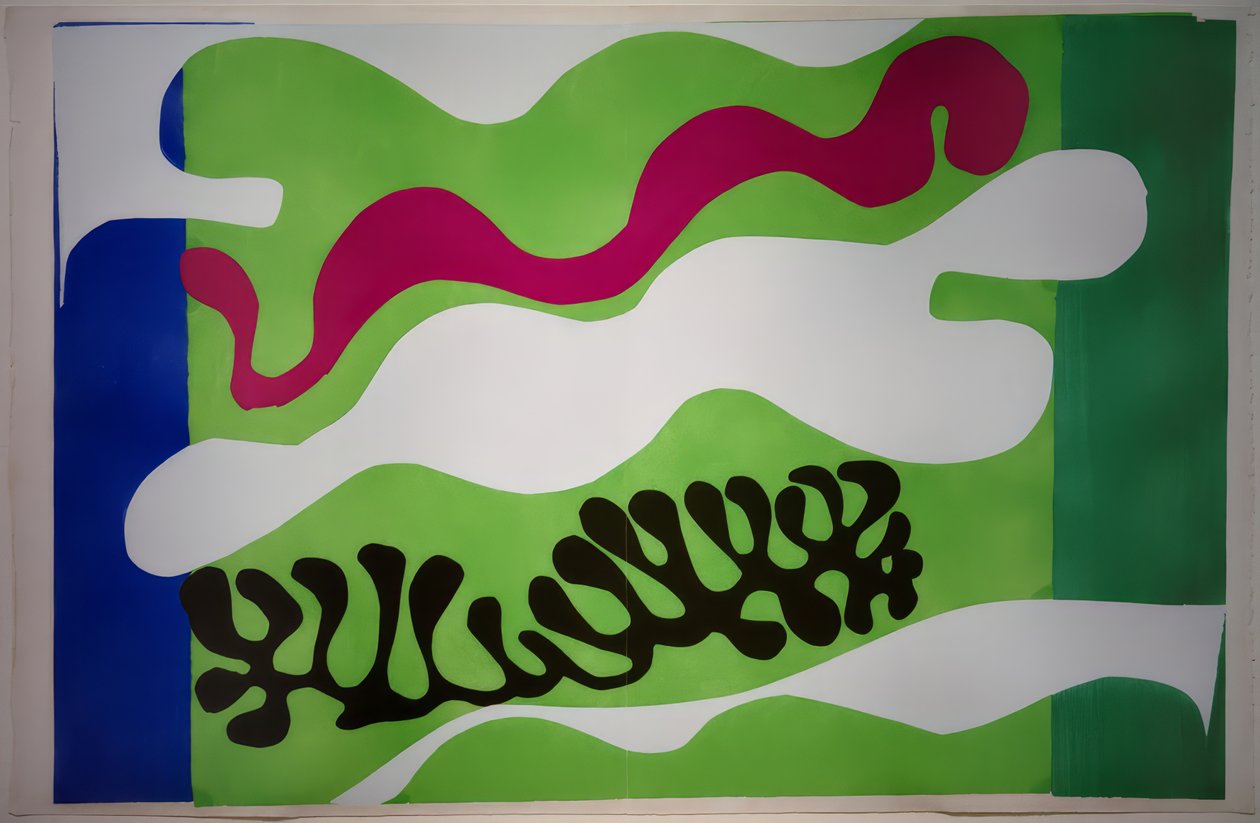 Le Lagon II / Jazz alkotó: Henri Matisse