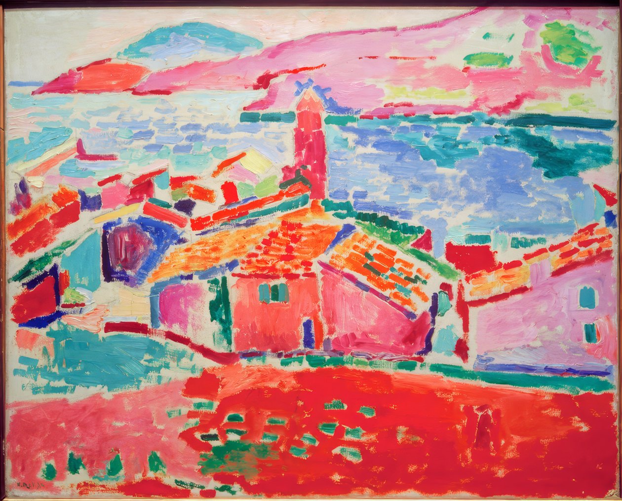 Collioure tetői alkotó: Henri Matisse