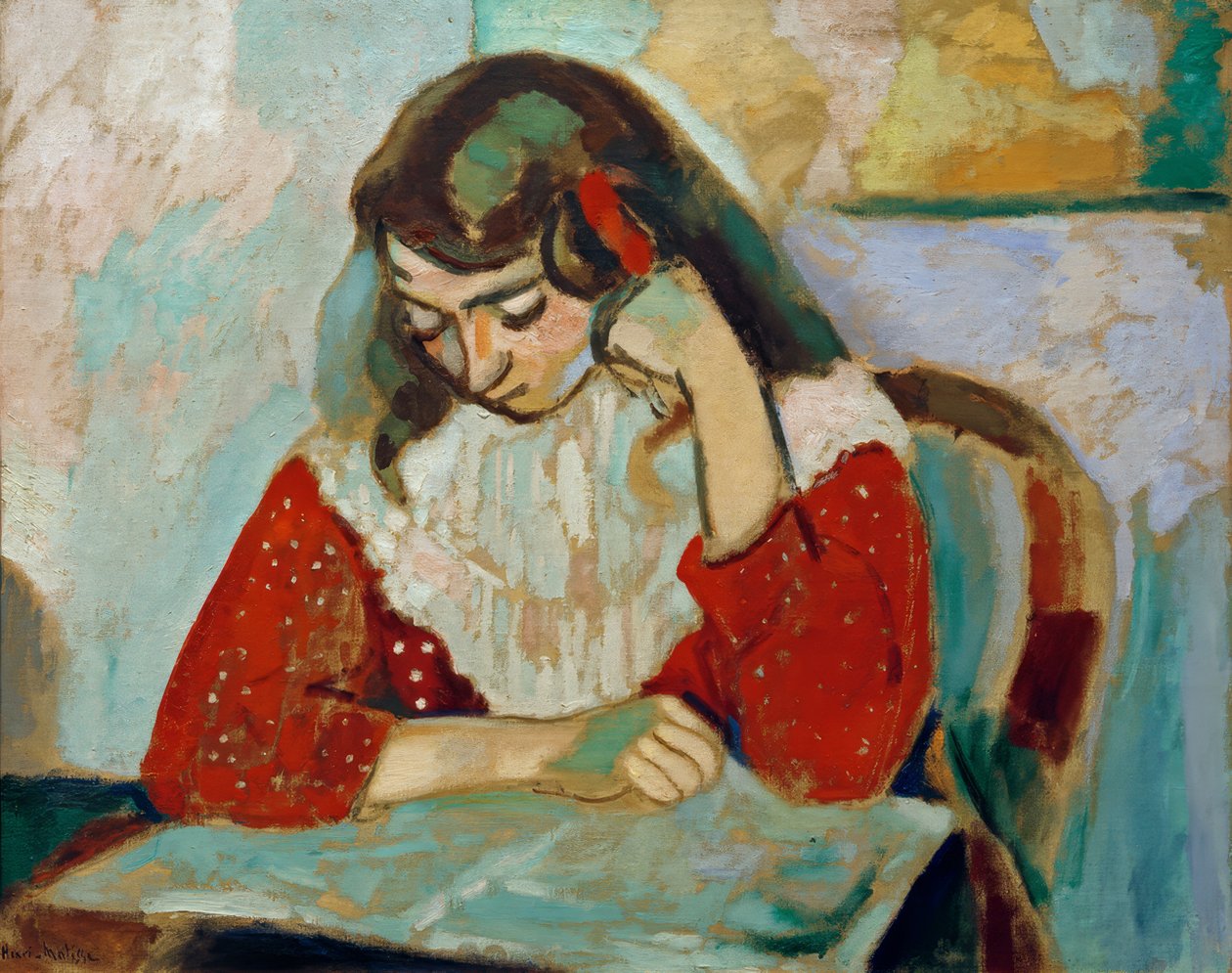 Marguerite olvasás alkotó: Henri Matisse