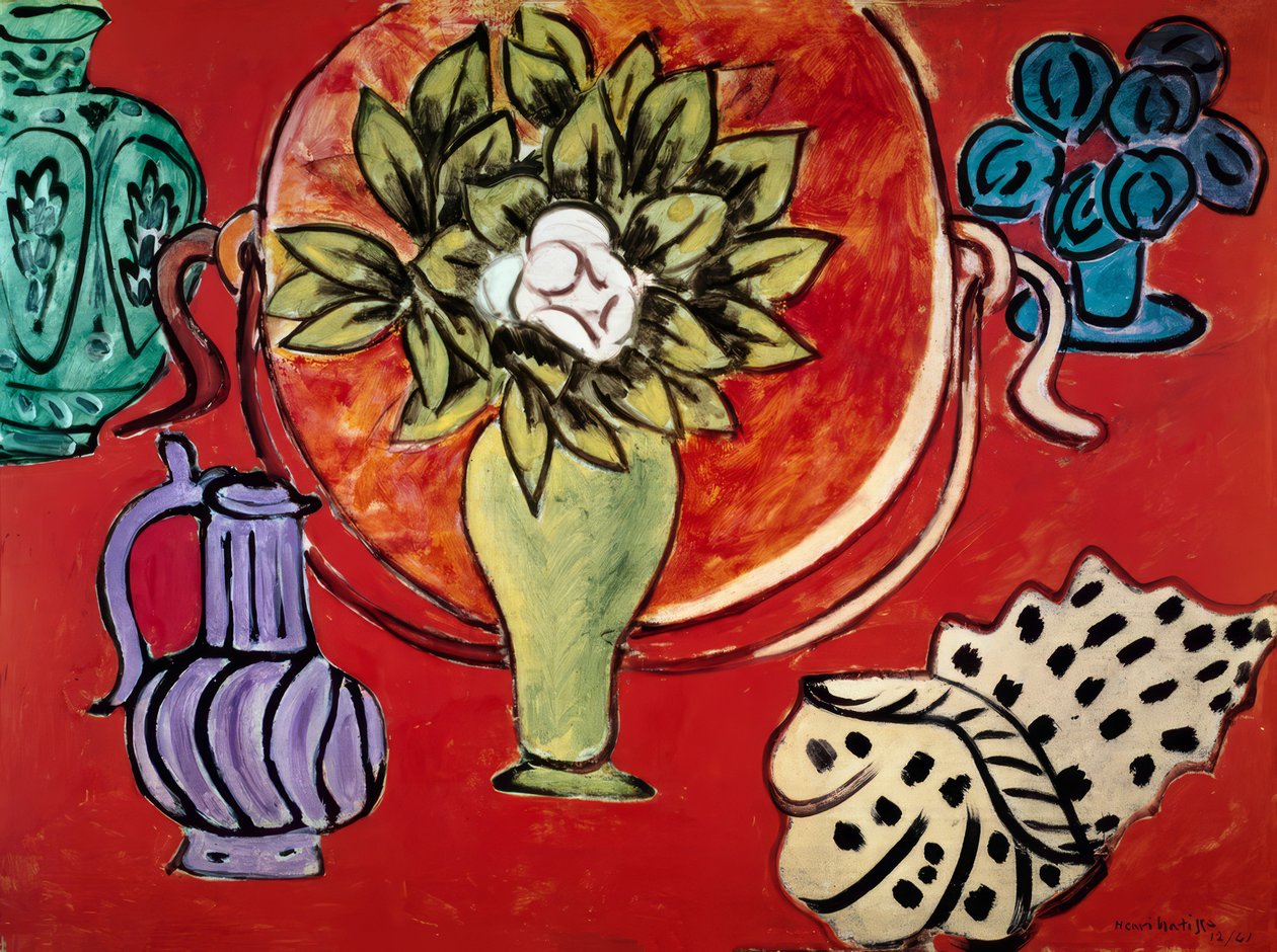Csendélet magnóliával alkotó: Henri Matisse
