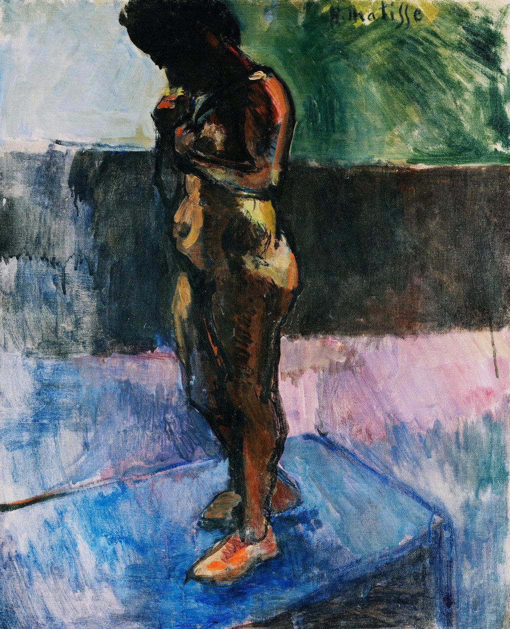 Nude rózsaszín cipőben alkotó: Henri Matisse