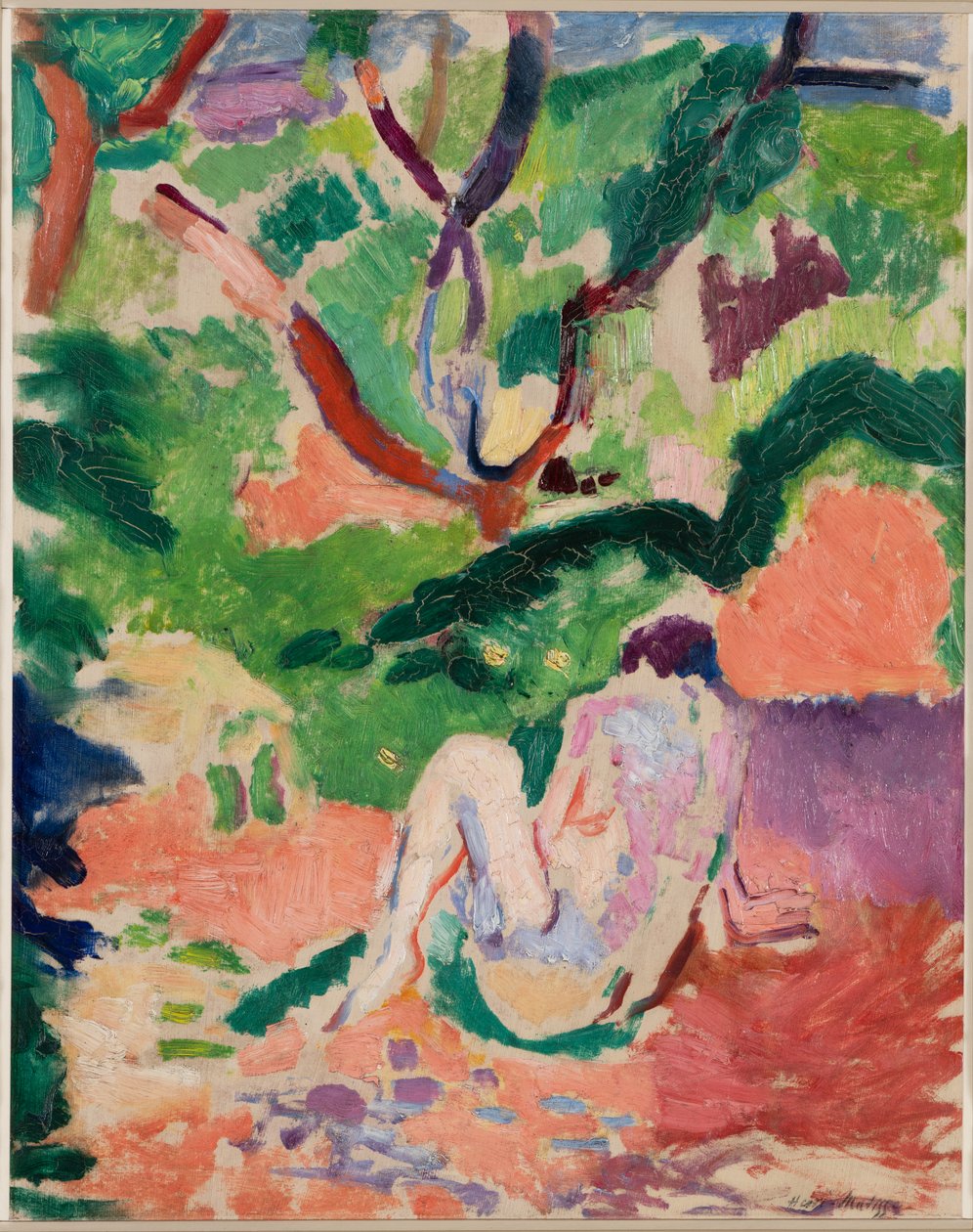 Akt az erdőben alkotó: Henri Matisse