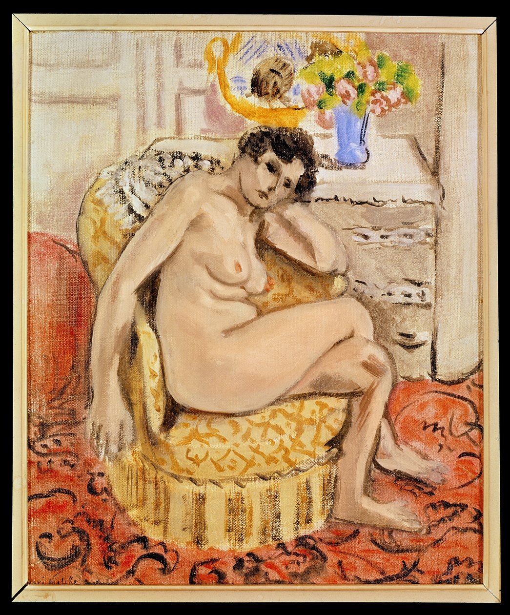 Akt egy karosszékben alkotó: Henri Matisse