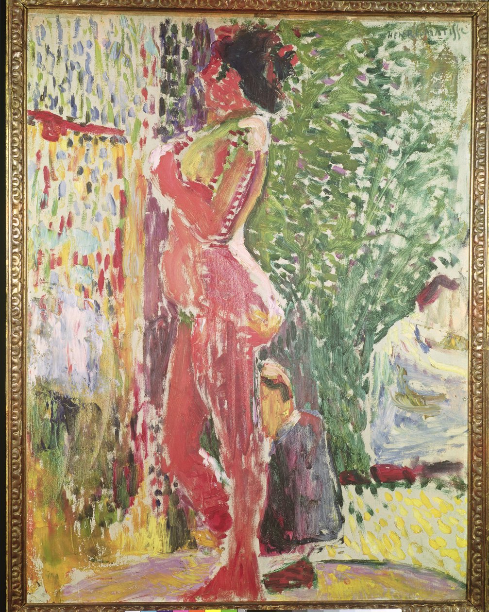 Akt a stúdióban alkotó: Henri Matisse
