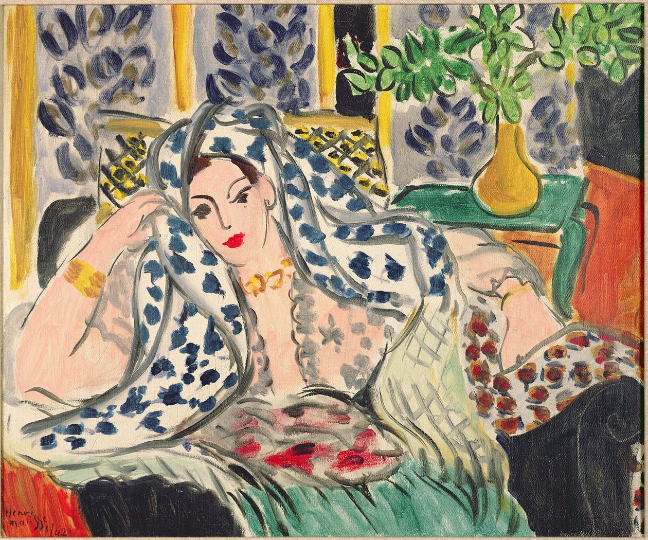 Odaliszk Fautenuilban alkotó: Henri Matisse