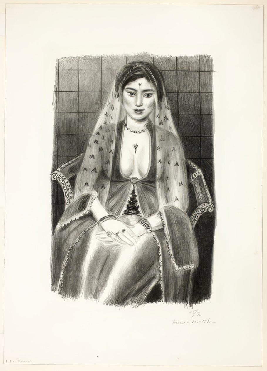 Perzsa nő alkotó: Henri Matisse