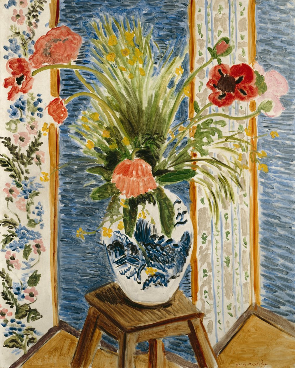 Pipacsok, 1919 körül (olaj, vászon) alkotó: Henri Matisse