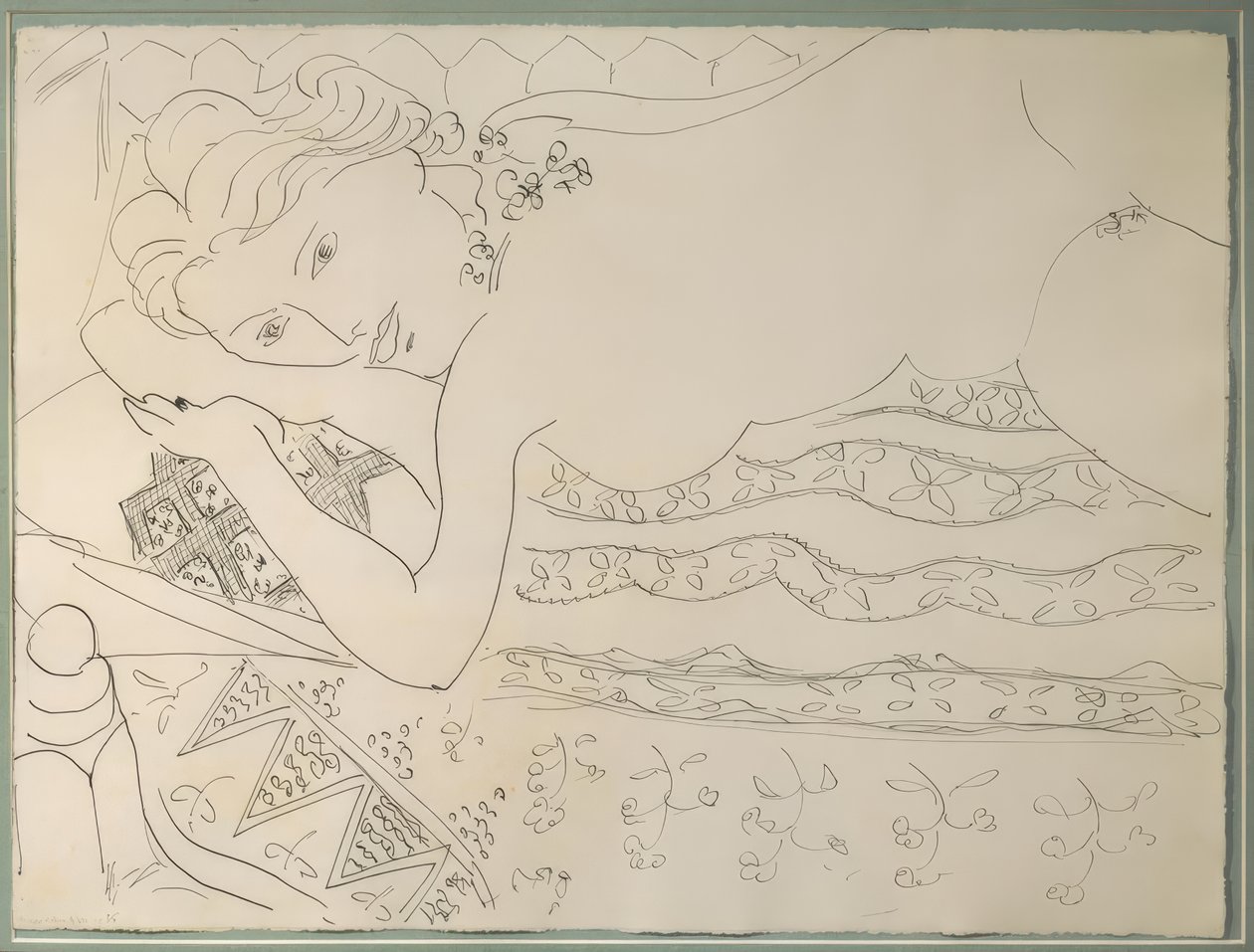 Fekvő akt alkotó: Henri Matisse