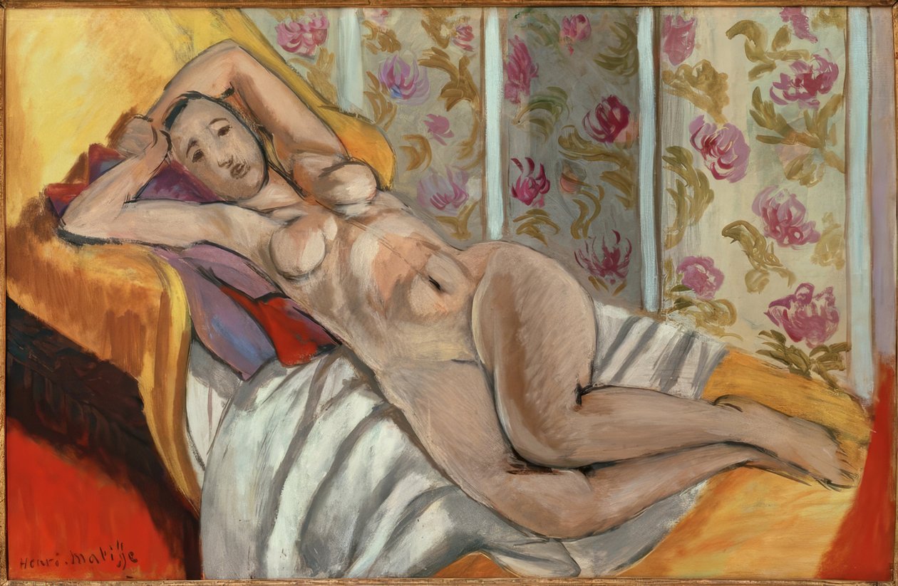 Fekvő akt alkotó: Henri Matisse